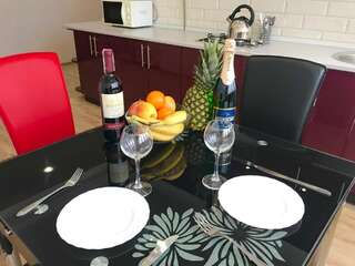 Апартаменты VIP Apartament in the center Трускавец Номер-студио с видом на горы-10